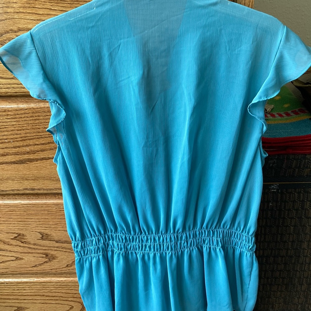 The Limited Ruffle Button Blouse - Picture 7 of 13